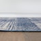 World Rug Gallery Contemporary Distressed Boxes Weather Resistant Indoor/Outdoor Runner Rug 2' x 7' Blue 4032BLUE2X7 - alternate 7